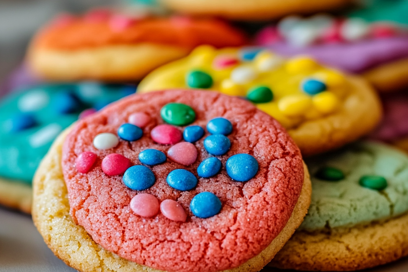 How do you make cookie color?