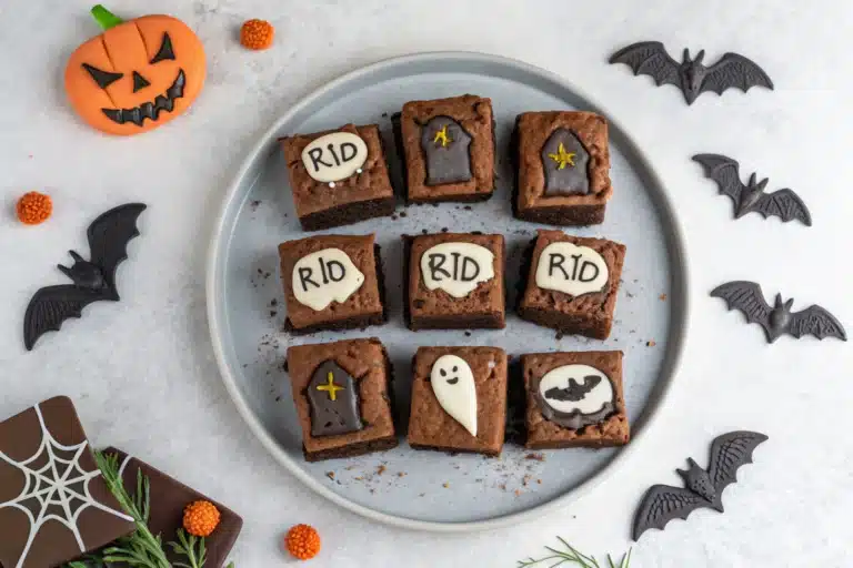 What Makes These Graveyard Halloween Brownies So Good